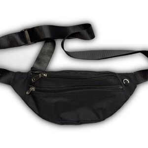 Basic Black Travel Fanny Pack